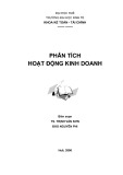 Ebook Phân tích hoạt động kinh doanh: Phần 1 - TS. Đào Văn Sơn, Đào Nguyên Phi